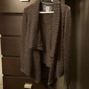 Dark brown cardigan